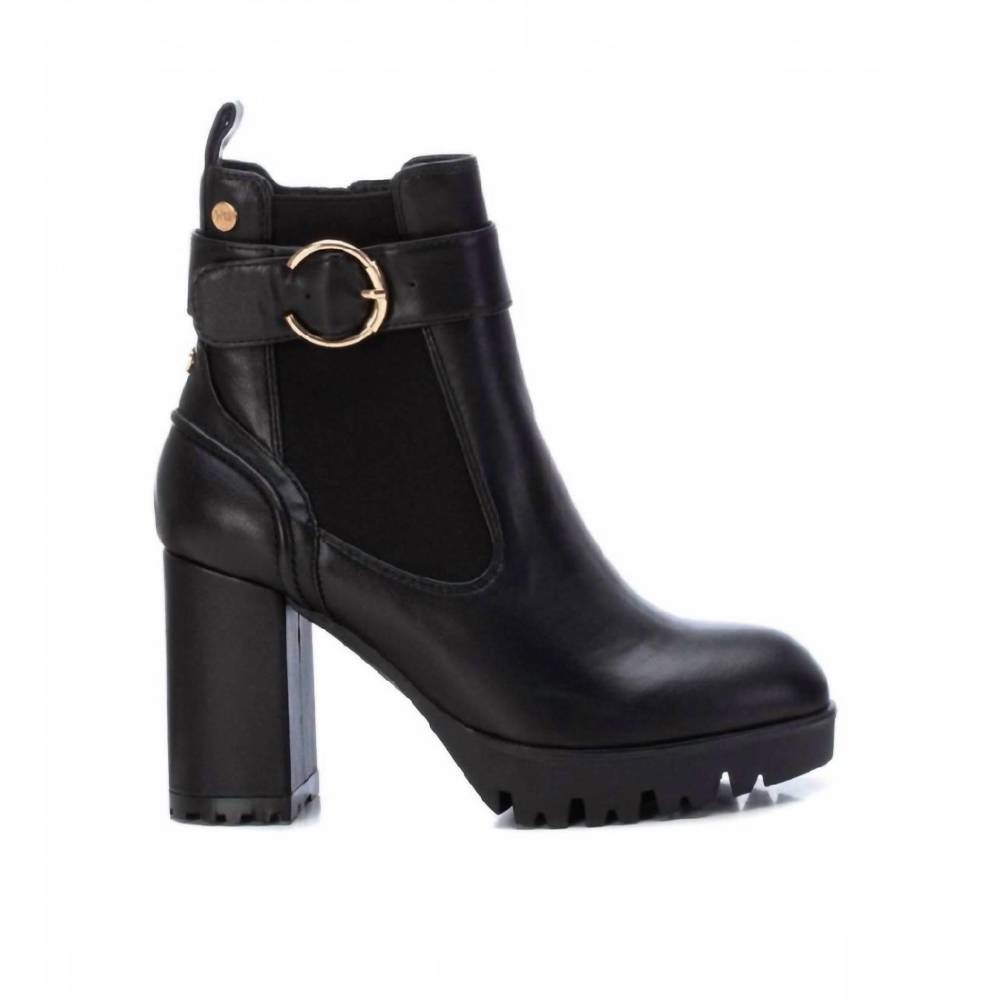 NEW XTI women's dress booties in black